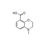 4-Methyl-3,4-dihydro-2H-benzo[b][1,4]oxazine-8-carboxylic Acid