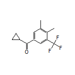 Cyclopropyl[3,4-dimethyl-5-(trifluoromethyl)phenyl]methanone