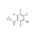 1-Bromo-3-(1-cyclopropylvinyl)-2,4,5,6-tetrafluorobenzene