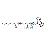 (S)-2-(Fmoc-amino)-6-octanamidohexanoic Acid