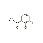 (2-Chloro-3-fluorophenyl)(cyclopropyl)methanone