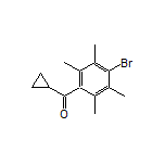 (4-Bromo-2,3,5,6-tetramethylphenyl)(cyclopropyl)methanone