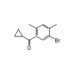 (5-Bromo-2,4-dimethylphenyl)(cyclopropyl)methanone