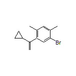 1-Bromo-5-(1-cyclopropylvinyl)-2,4-dimethylbenzene