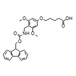 5-[4-[(Fmoc-amino)methyl]-3,5-dimethoxyphenoxy]pentanoic Acid