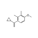 1-(1-Cyclopropylvinyl)-4-methoxy-2,3-dimethylbenzene