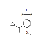 2-(1-Cyclopropylvinyl)-1-methoxy-4-(trifluoromethyl)benzene