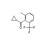 Cyclopropyl[2-methyl-6-(trifluoromethyl)phenyl]methanone