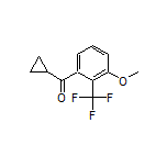 Cyclopropyl[3-methoxy-2-(trifluoromethyl)phenyl]methanone