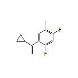 1-(1-Cyclopropylvinyl)-2,4-difluoro-5-methylbenzene