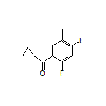 Cyclopropyl(2,4-difluoro-5-methylphenyl)methanone