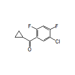 (5-Chloro-2,4-difluorophenyl)(cyclopropyl)methanone