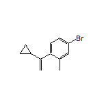 4-Bromo-1-(1-cyclopropylvinyl)-2-methylbenzene