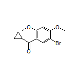 (5-Bromo-2,4-dimethoxyphenyl)(cyclopropyl)methanone