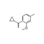 1-(1-Cyclopropylvinyl)-2-methoxy-4-methylbenzene