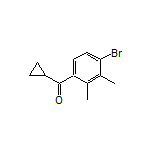 (4-Bromo-2,3-dimethylphenyl)(cyclopropyl)methanone