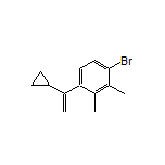 1-Bromo-4-(1-cyclopropylvinyl)-2,3-dimethylbenzene