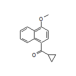 Cyclopropyl(4-methoxy-1-naphthyl)methanone