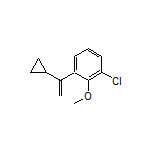 1-Chloro-3-(1-cyclopropylvinyl)-2-methoxybenzene