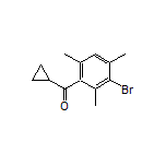 (3-Bromo-2,4,6-trimethylphenyl)(cyclopropyl)methanone