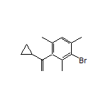 2-Bromo-4-(1-cyclopropylvinyl)-1,3,5-trimethylbenzene