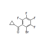 (2-Bromo-3,4,5,6-tetrafluorophenyl)(cyclopropyl)methanone