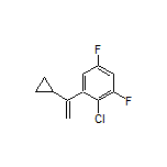 2-Chloro-1-(1-cyclopropylvinyl)-3,5-difluorobenzene