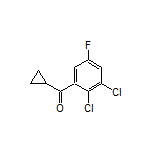 Cyclopropyl(2,3-dichloro-5-fluorophenyl)methanone