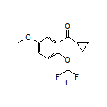 Cyclopropyl[5-methoxy-2-(trifluoromethoxy)phenyl]methanone