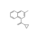 1-(1-Cyclopropylvinyl)-3-methylnaphthalene