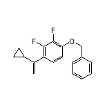 1-(Benzyloxy)-4-(1-cyclopropylvinyl)-2,3-difluorobenzene