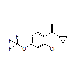 2-Chloro-1-(1-cyclopropylvinyl)-4-(trifluoromethoxy)benzene