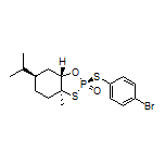 (2S,3aS,6R,7aS)-2-[(4-Bromophenyl)thio]-6-isopropyl-3a-methylhexahydrobenzo[d][1,3,2]oxathiaphosphole 2-Oxide