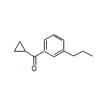 Cyclopropyl(3-propylphenyl)methanone