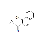 (1-Chloro-2-naphthyl)(cyclopropyl)methanone