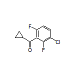 (3-Chloro-2,6-difluorophenyl)(cyclopropyl)methanone