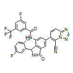 N-[3-(2-Chloro-5-fluorophenyl)-6-(5-cyano-[1,2,4]triazolo[1,5-a]pyridin-6-yl)-1-oxoisoindolin-4-yl]-3-fluoro-5-(trifluoromethyl)benzamide