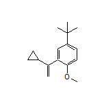 4-(tert-Butyl)-2-(1-cyclopropylvinyl)-1-methoxybenzene