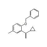 1-(Benzyloxy)-2-(1-cyclopropylvinyl)-4-methylbenzene