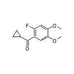 Cyclopropyl(2-fluoro-4,5-dimethoxyphenyl)methanone