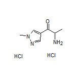 2-Amino-1-(1-methyl-4-pyrazolyl)-1-propanoneDihydrochloride