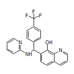 7-[(pyridin-2-ylamino)[4-(trifluoromethyl)phenyl]methyl]quinolin-8-ol