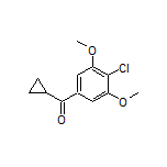 (4-Chloro-3,5-dimethoxyphenyl)(cyclopropyl)methanone