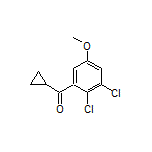 Cyclopropyl(2,3-dichloro-5-methoxyphenyl)methanone