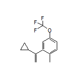 2-(1-Cyclopropylvinyl)-1-methyl-4-(trifluoromethoxy)benzene