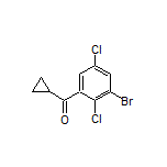 (3-Bromo-2,5-dichlorophenyl)(cyclopropyl)methanone