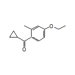 Cyclopropyl(4-ethoxy-2-methylphenyl)methanone