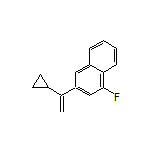 3-(1-Cyclopropylvinyl)-1-fluoronaphthalene