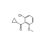 (2-Chloro-6-methoxyphenyl)(cyclopropyl)methanone