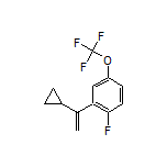 2-(1-Cyclopropylvinyl)-1-fluoro-4-(trifluoromethoxy)benzene